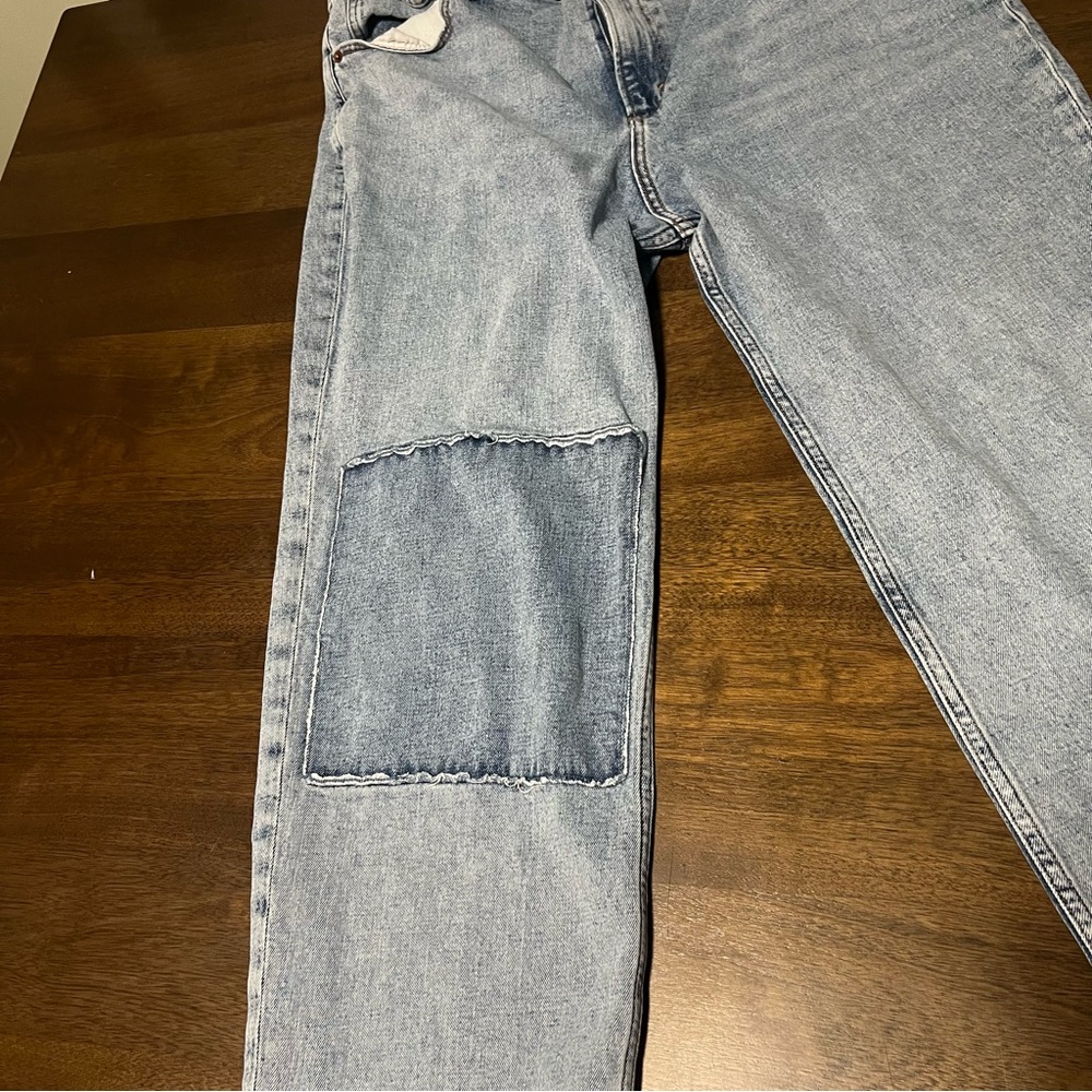 Abercrombie & Fitch Ankle Straight Ultra High Rise 33/16 - Picture 3 of 9